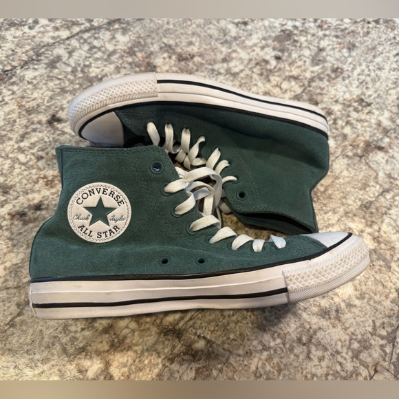 Converse All Star Shoes unisex mens womens green high top